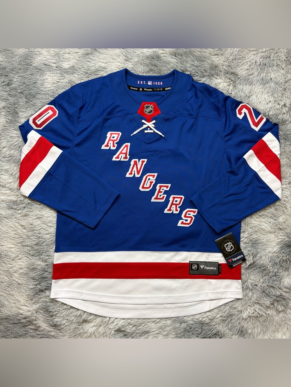Fanatics New York Rangers Chris Kreider Home Breakaway Jersey